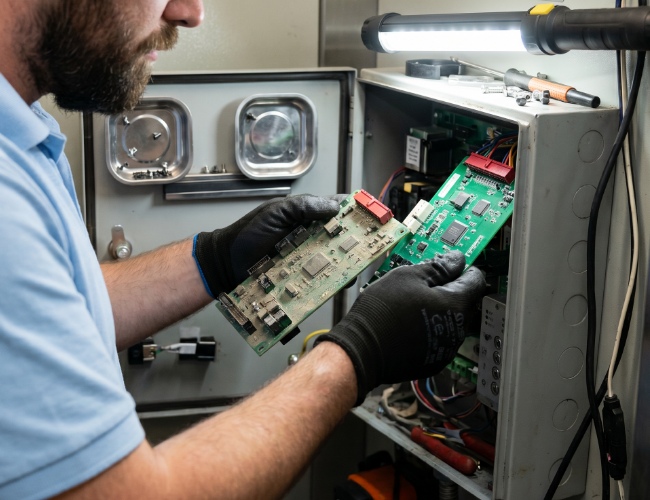 VMS lift maintenance