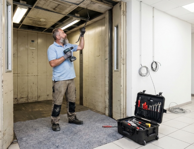 Lift modernisation by VMS