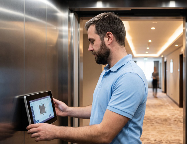 Hotel lift
