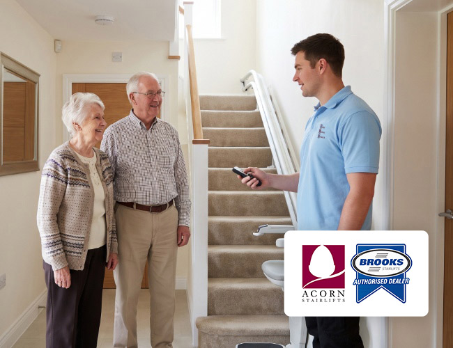 Brooks and Acorn stairlifts