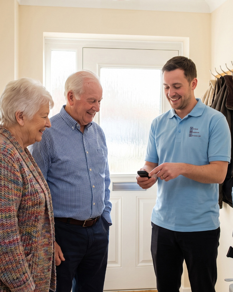 Brooks stairlift features